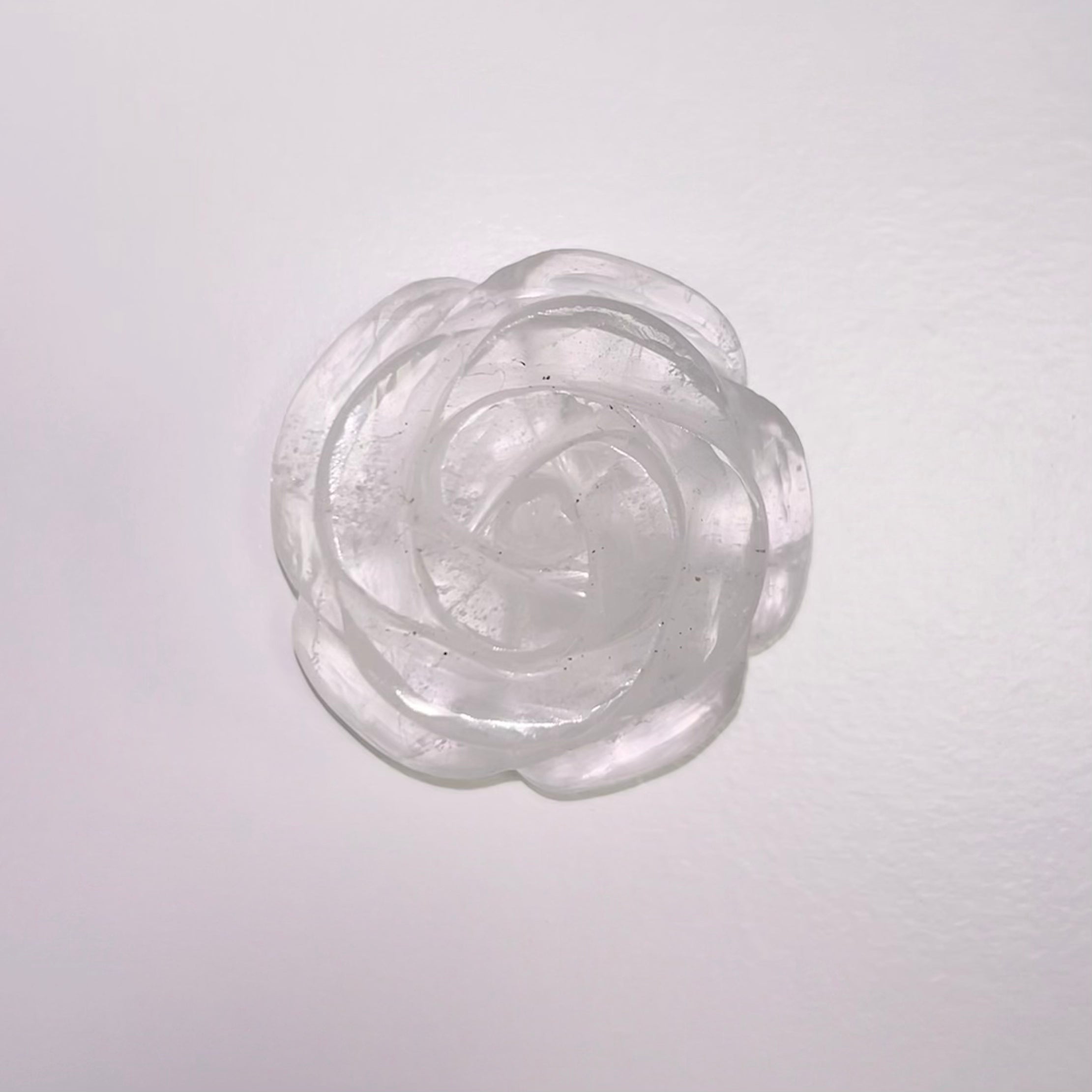 Clear Quartz Rose