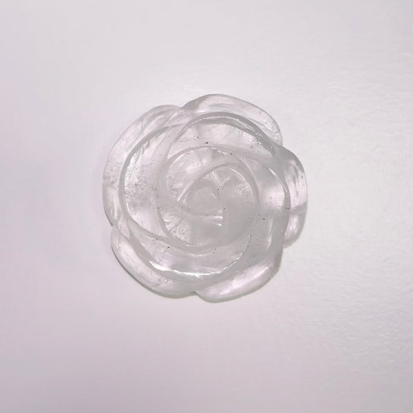 Clear Quartz Rose