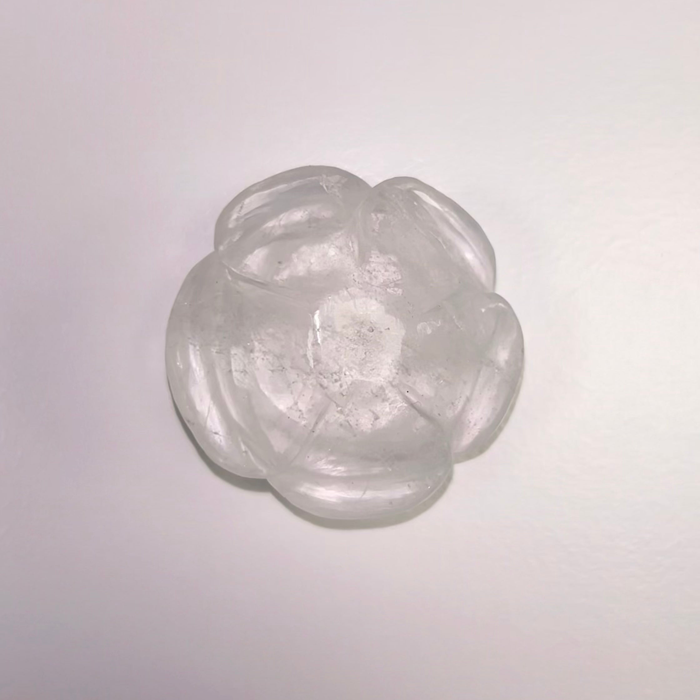 Clear Quartz Rose