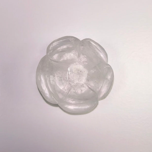 Clear Quartz Rose