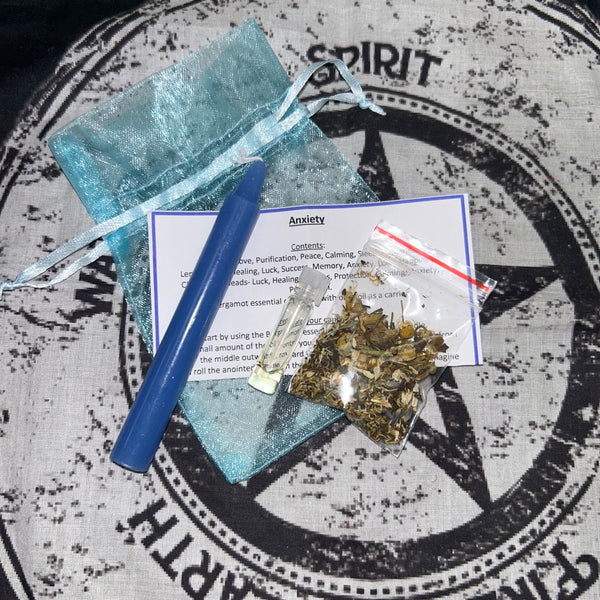 To Ease Anxiety Spell Kit