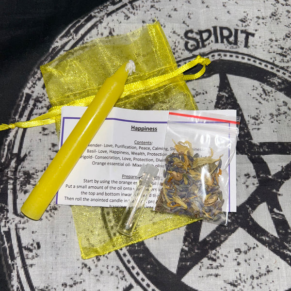 To Attract Happiness Spell Kit