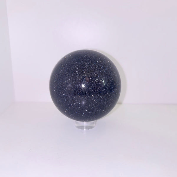 Blue Goldstone Sphere