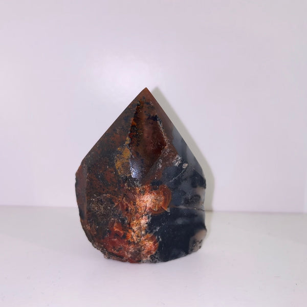 Blue Jasper Polished Top Point