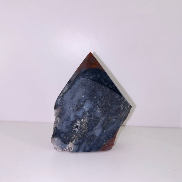 Blue Jasper Polished Top Point