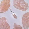 Rose Quartz Pendant & Chain