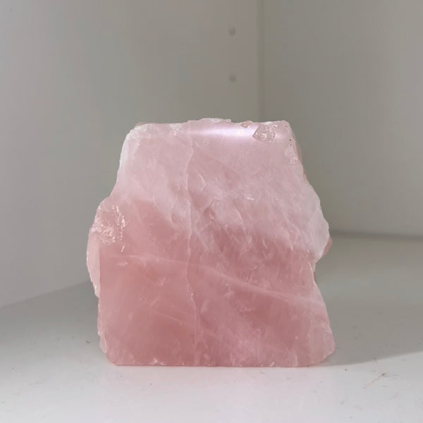 Part Polished Rose Quartz