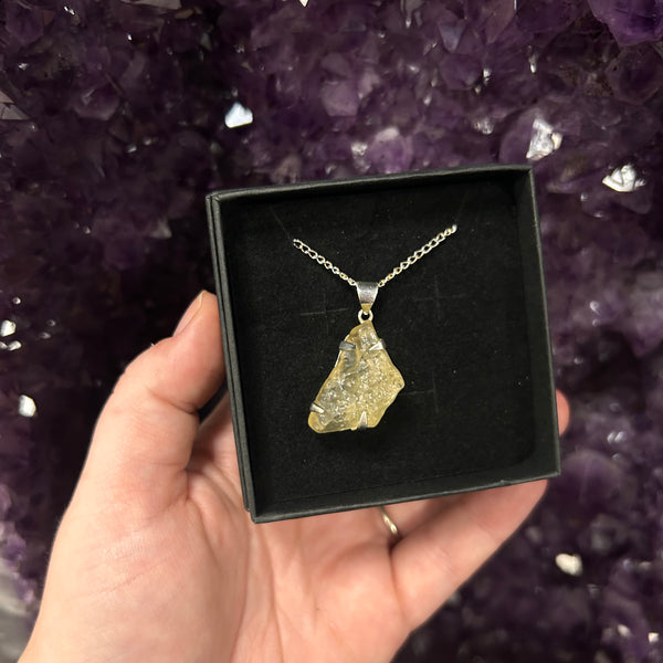 Libyan Desert Glass Pendant
