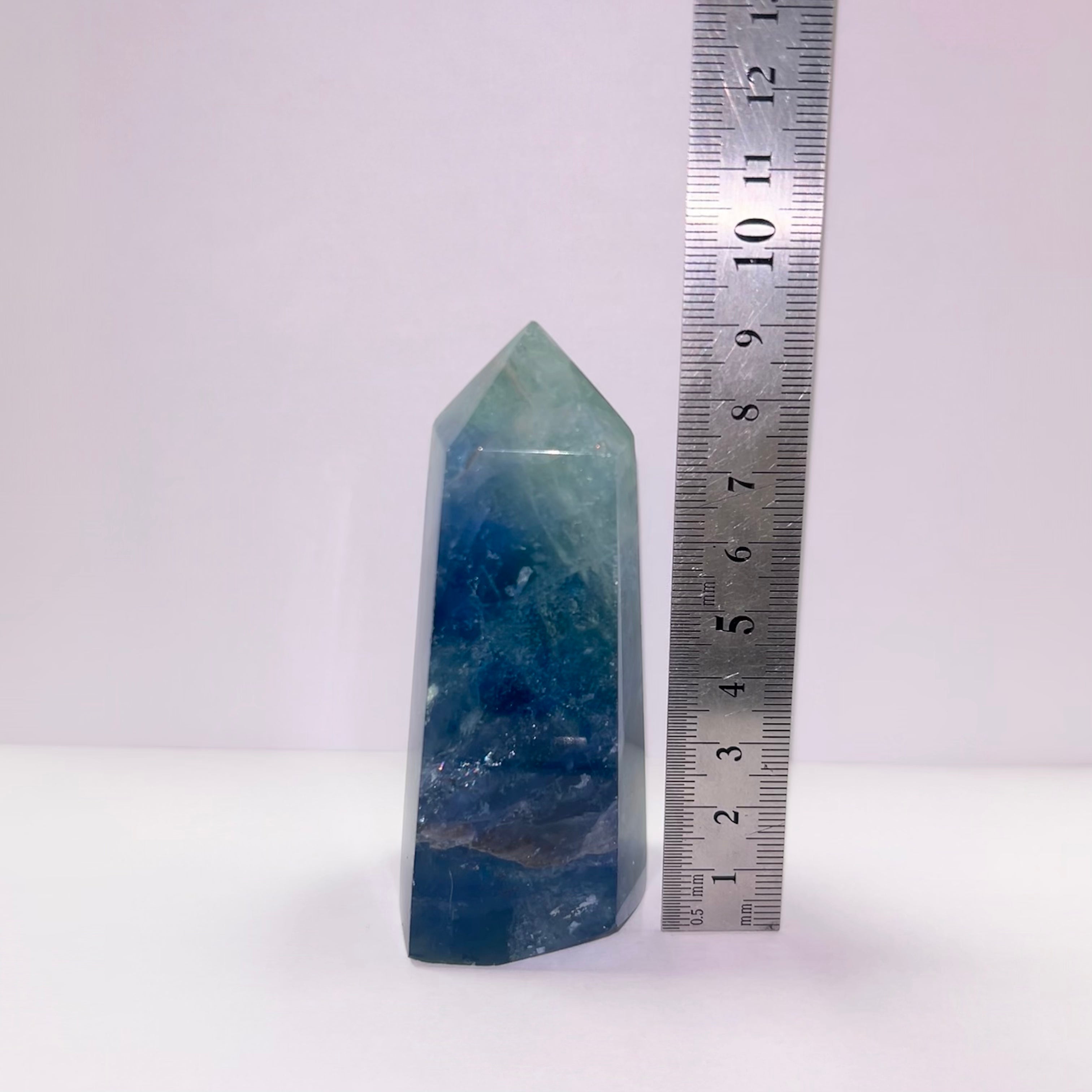 Blue Fluorite Point