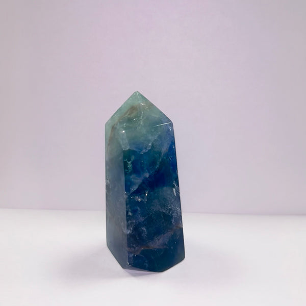 Blue Fluorite Point