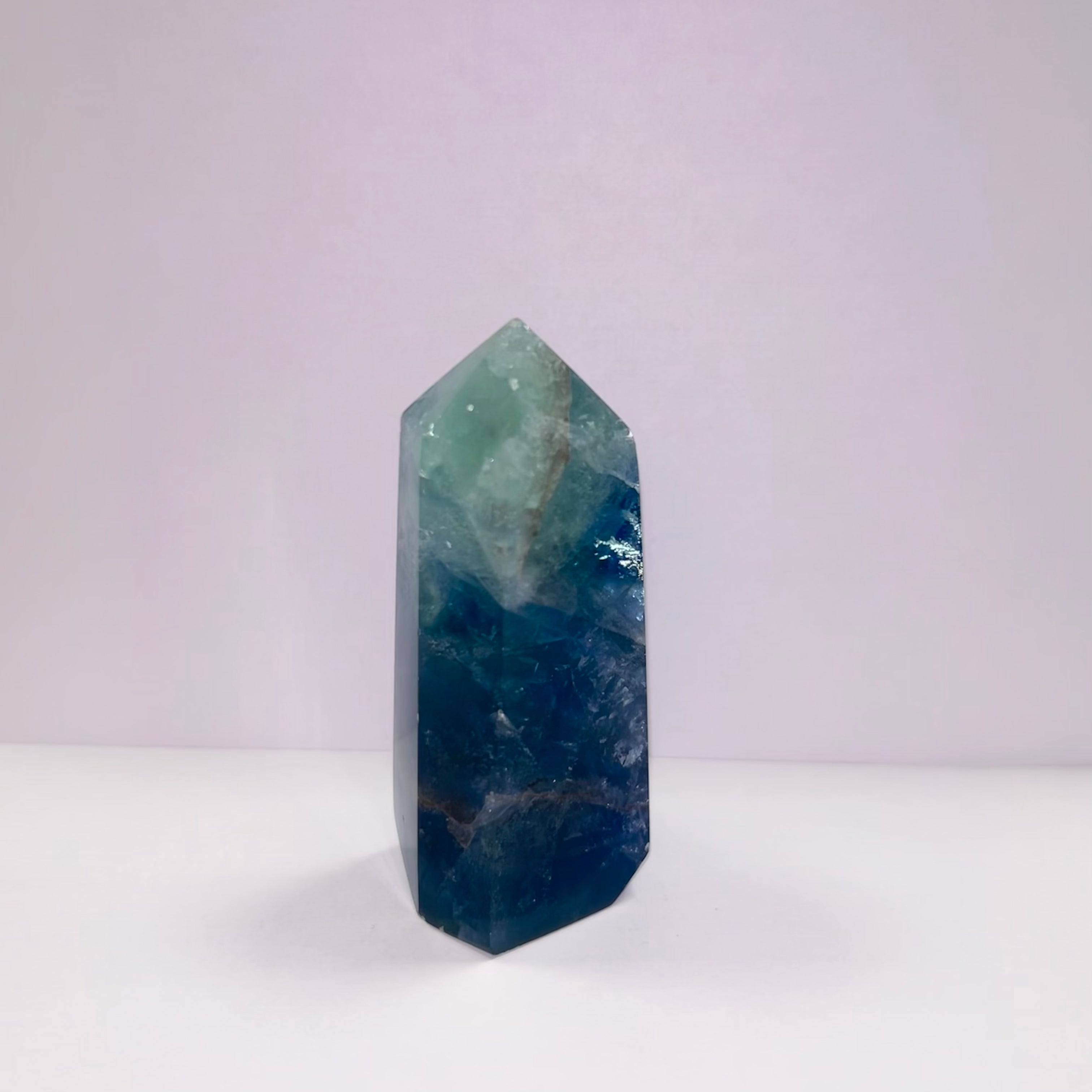 Blue Fluorite Point