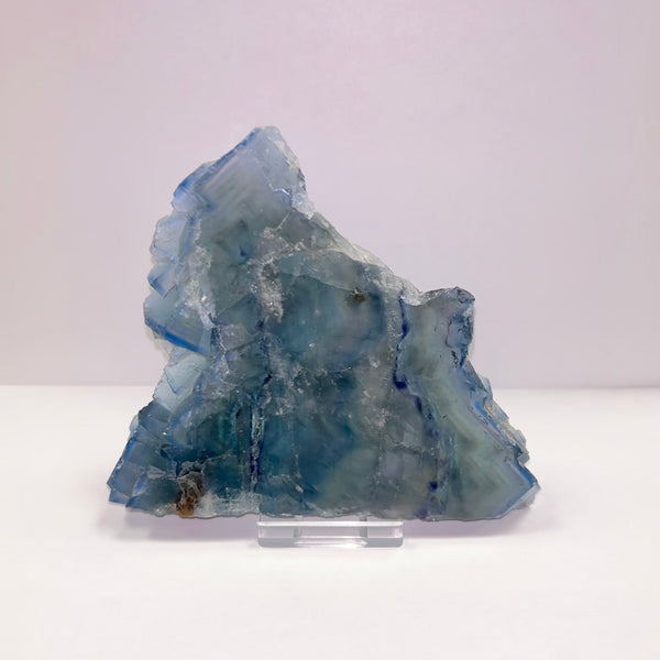 Blue Fluorite Slice