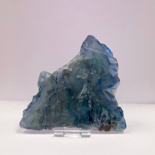 Blue Fluorite Slice