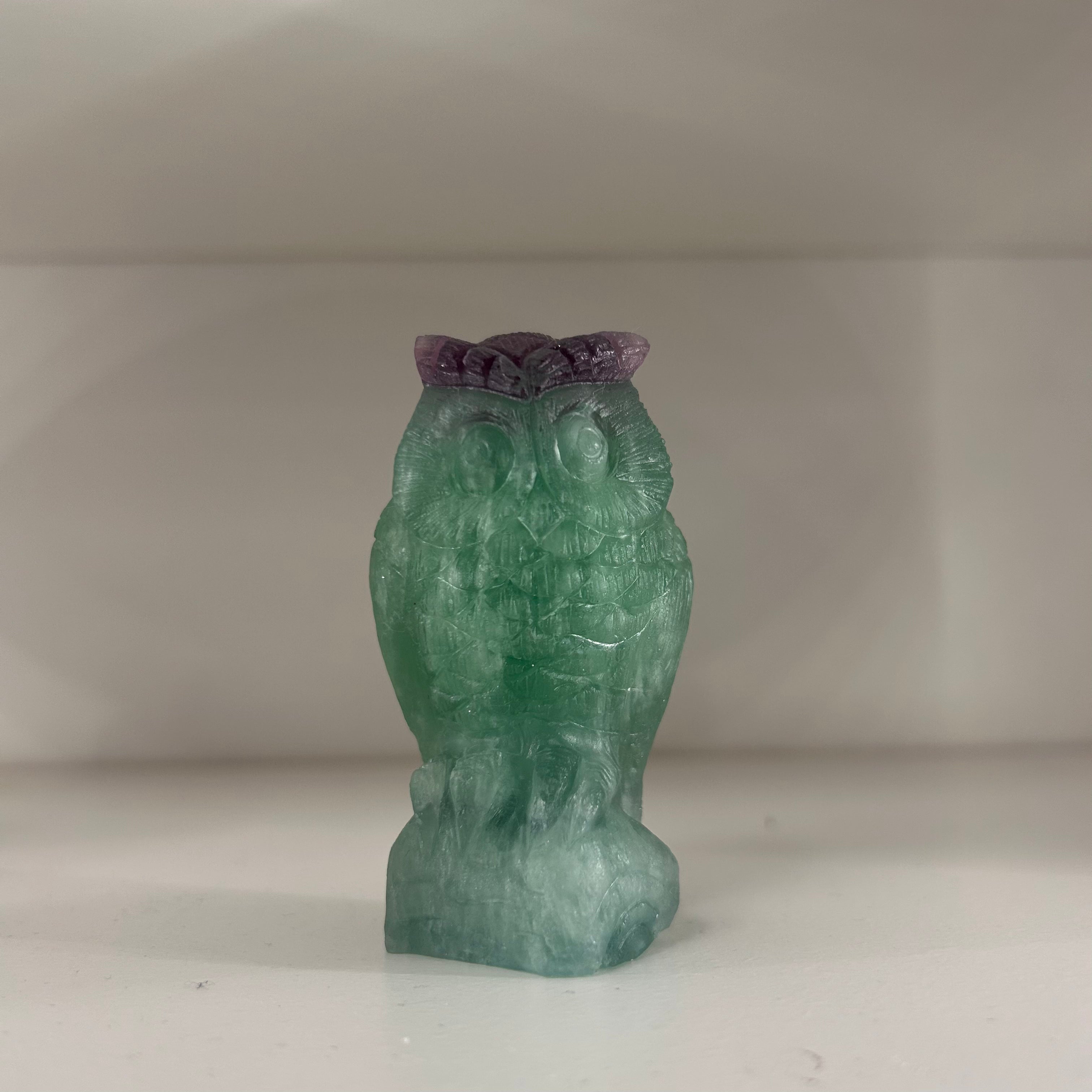 Fluorite Owl
