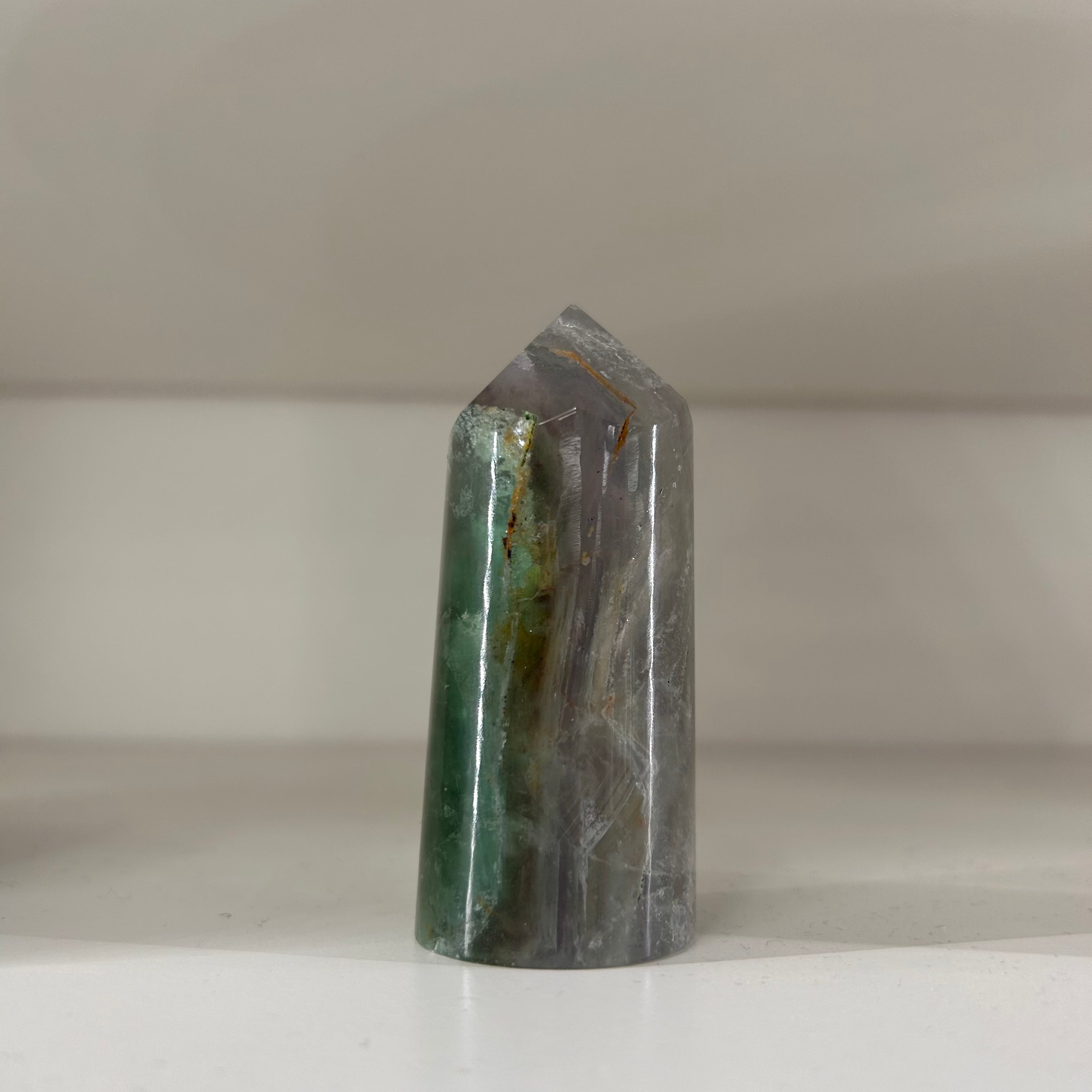 Fluorite Cylinder Point
