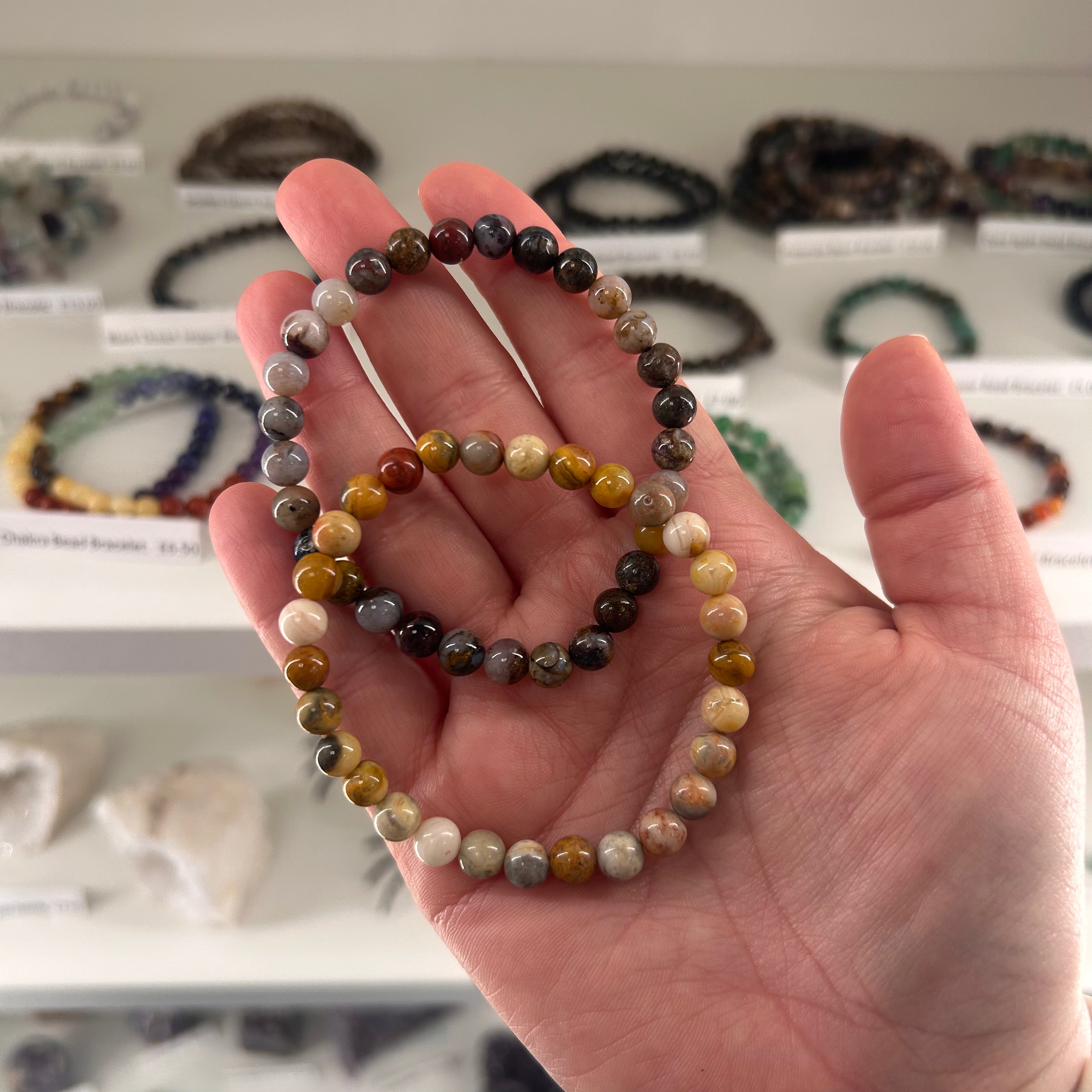 Crazy Lace Bead Bracelet