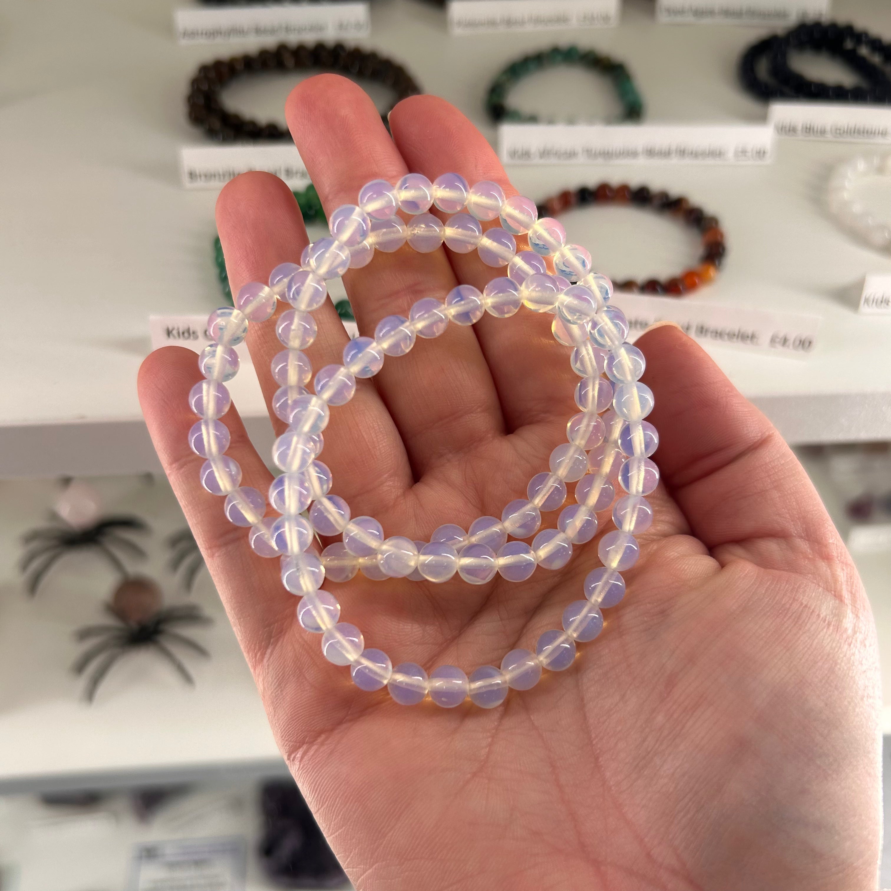 Opalite Bead Bracelet