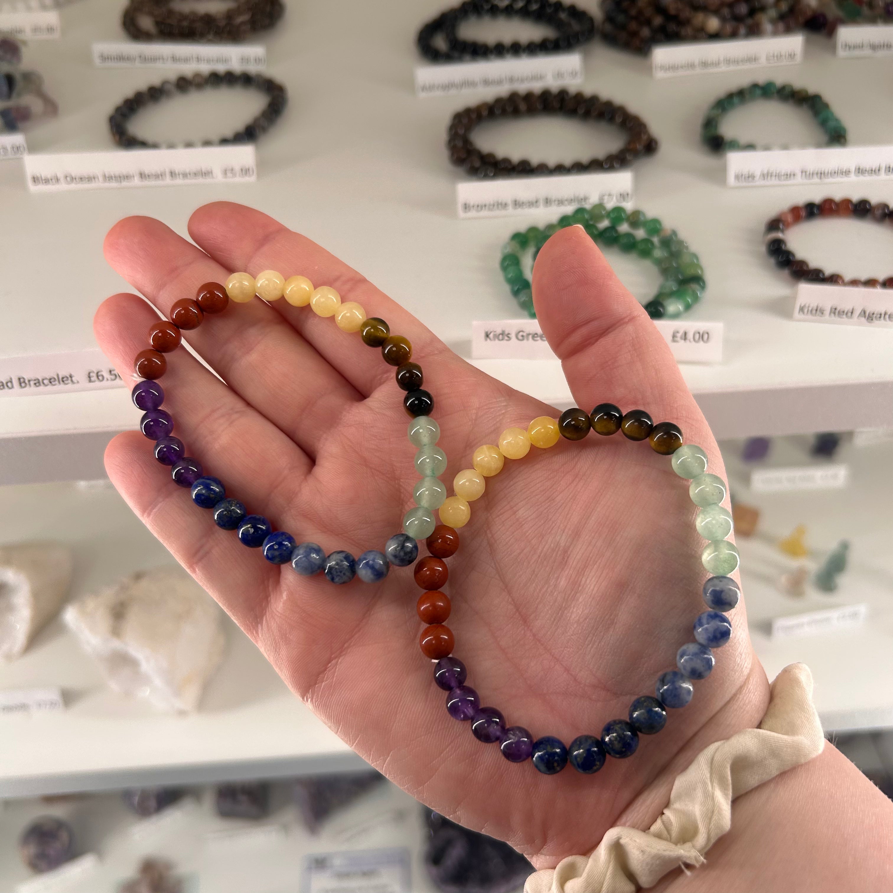 Chakra Bead Bracelet