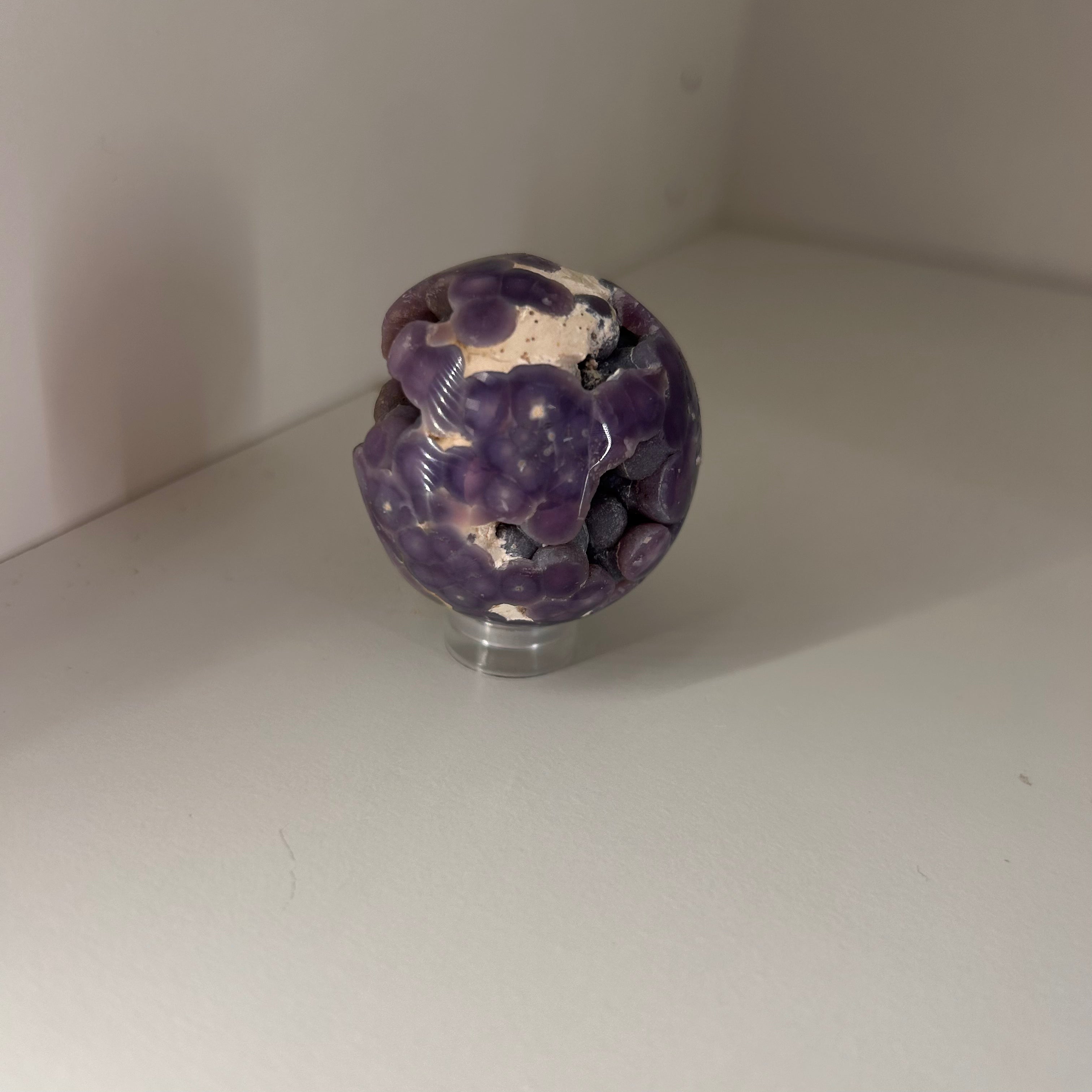 Grape Agate Sphere