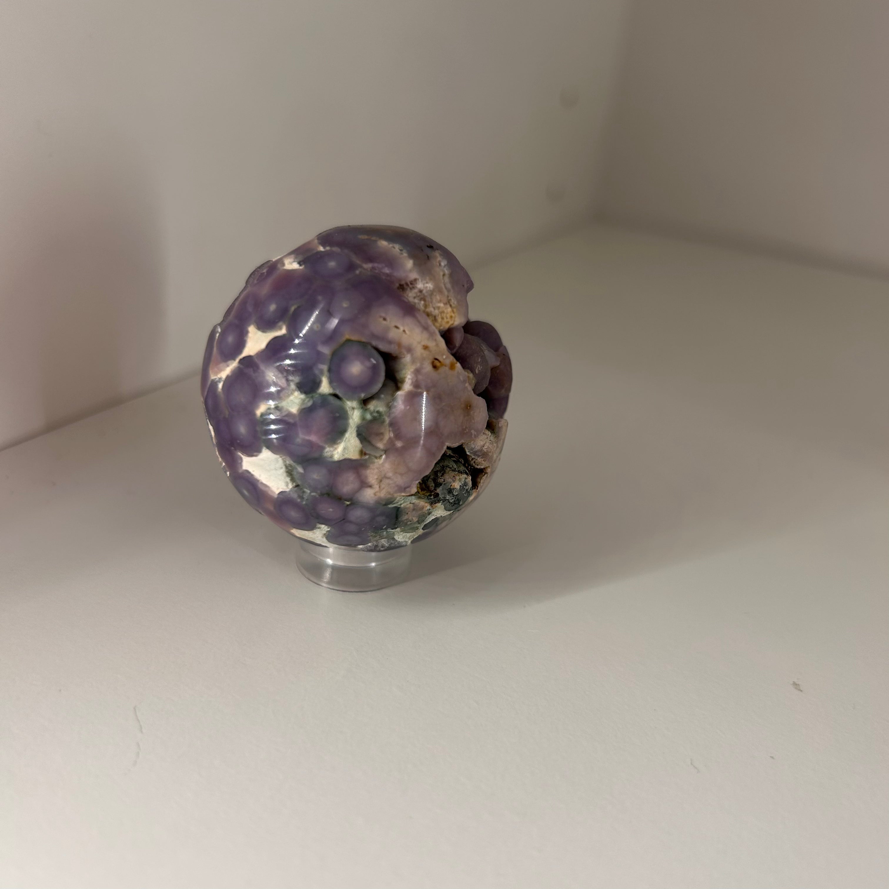 Grape Agate Sphere