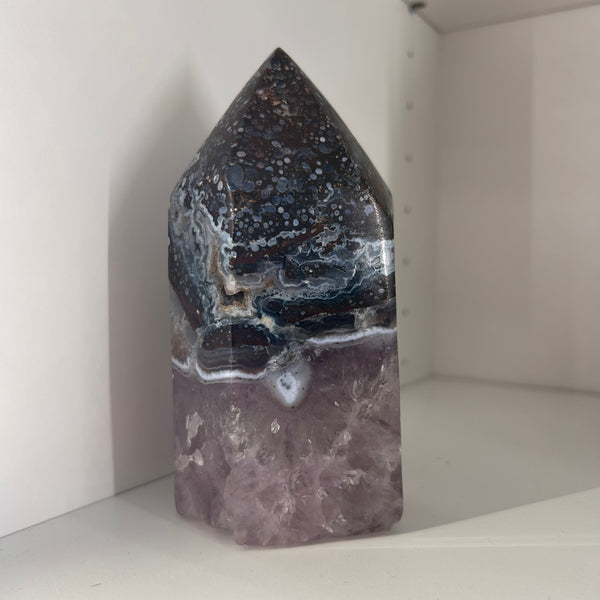 Amethyst Druze Point
