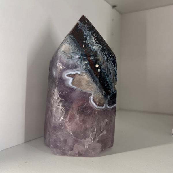 Amethyst Druze Point