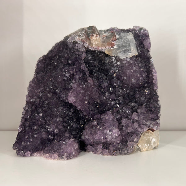 Amethyst & Calcite Cluster