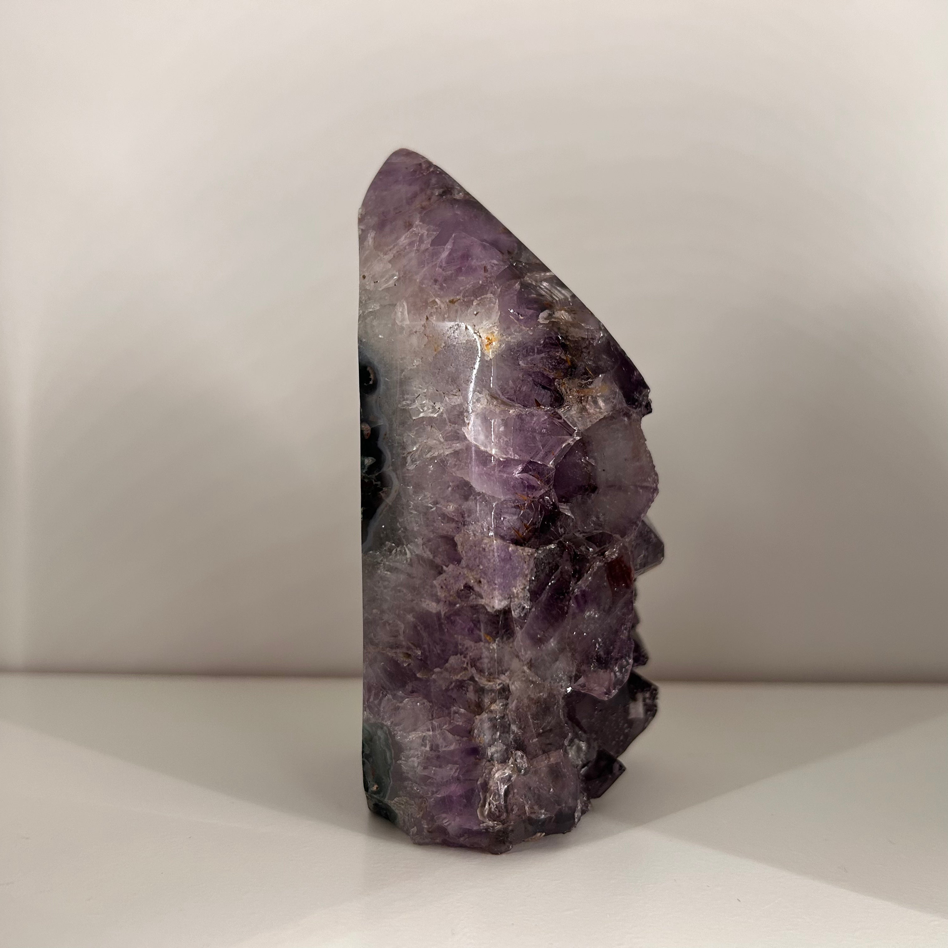 Amethyst Druze Point