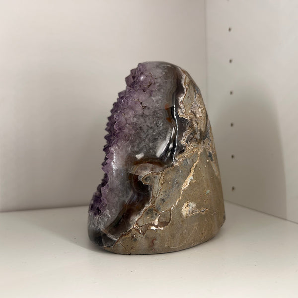 Amethyst Polished Edge