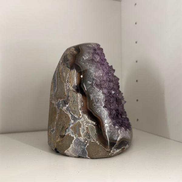 Amethyst Polished Edge