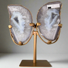 Agate Wings on Stand