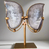 Agate Wings on Stand