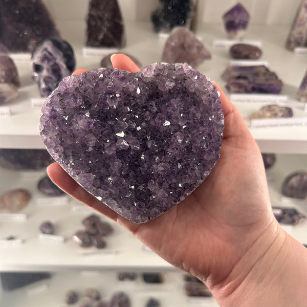 Amethyst Heart