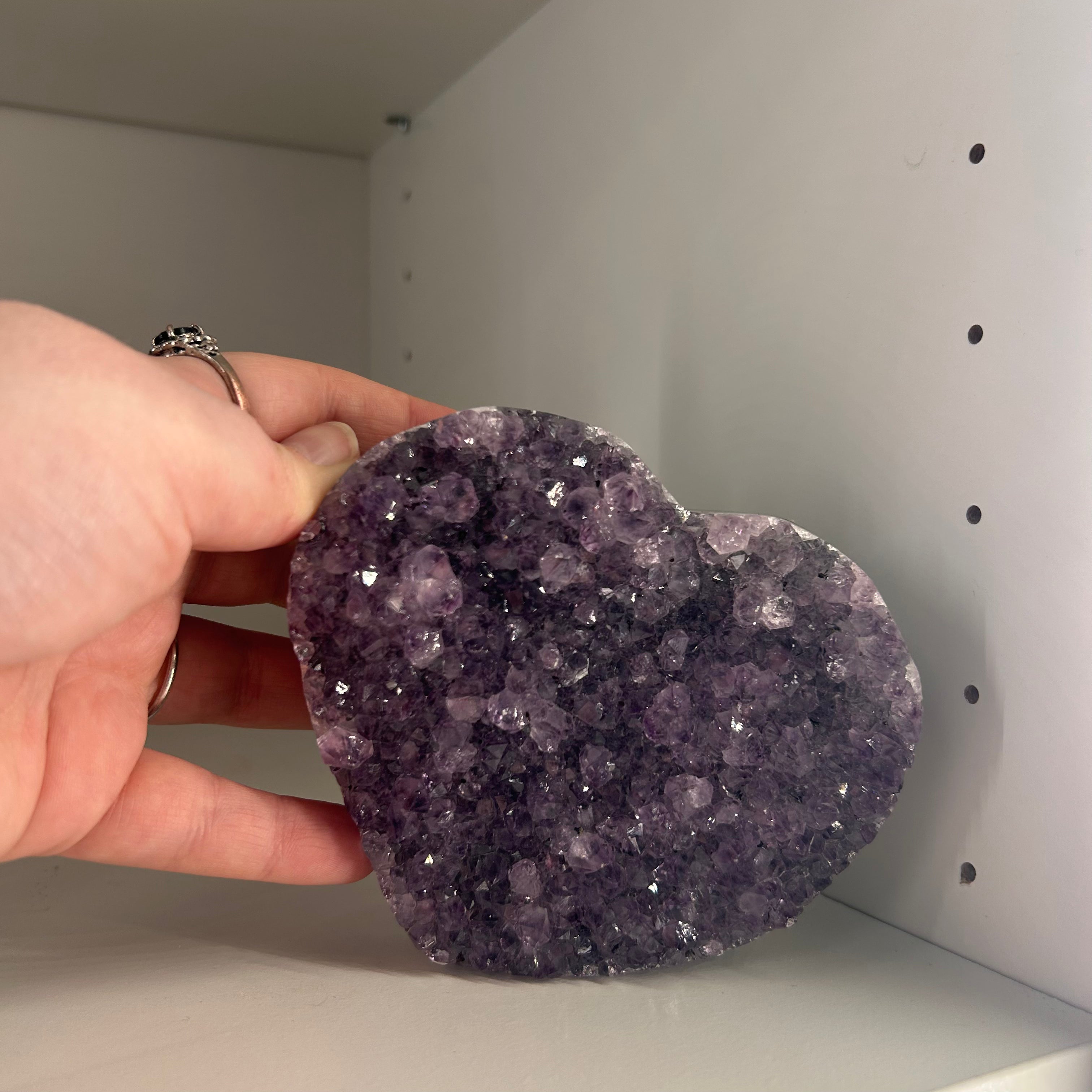 Amethyst Heart