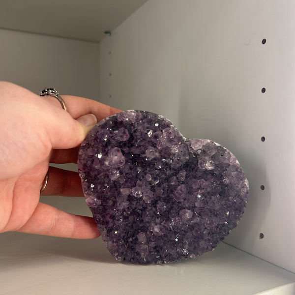Amethyst Heart