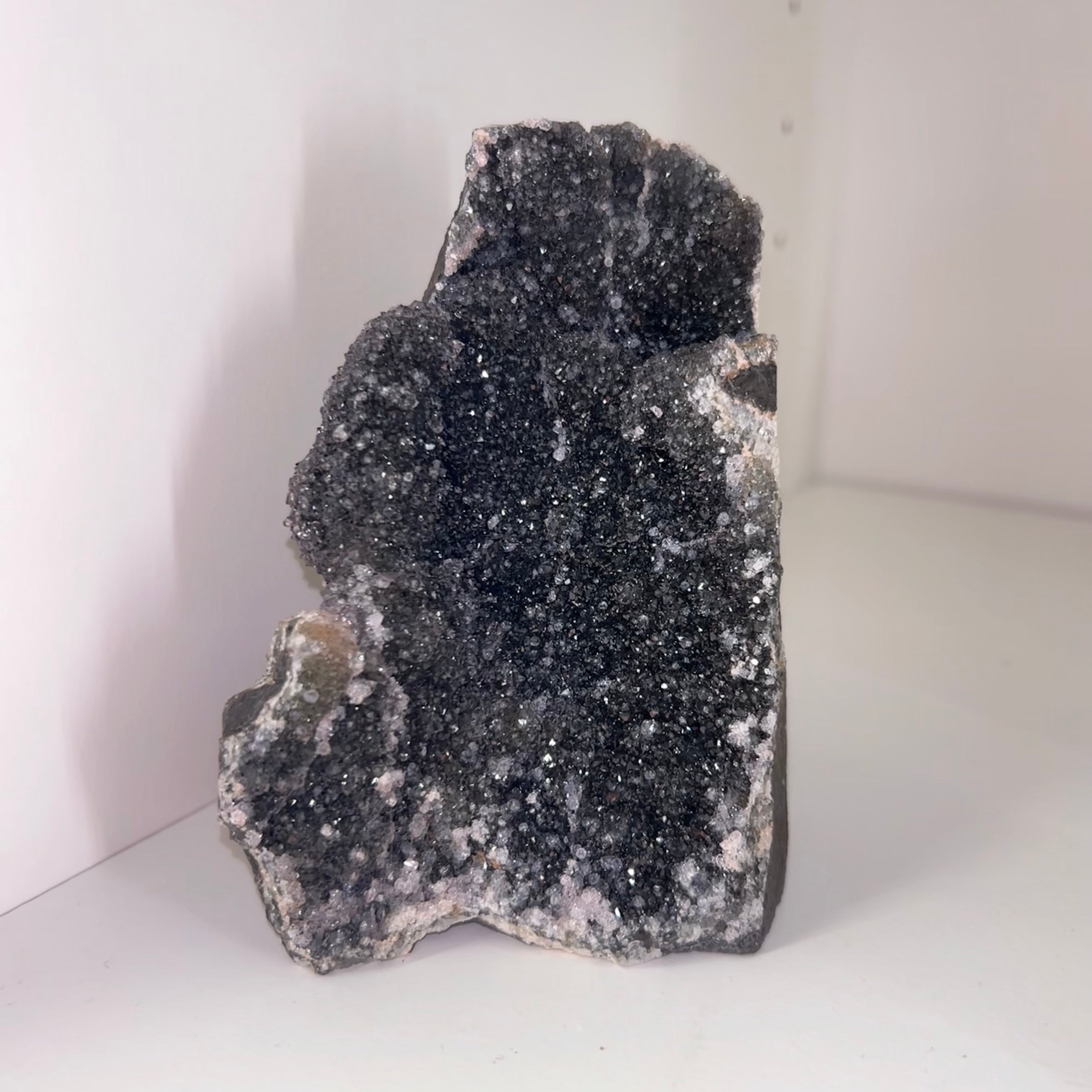 Black Amethyst Upright Cluster