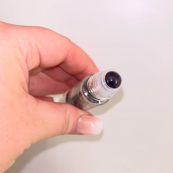 Essential Oil Roller Bottle - Amethyst