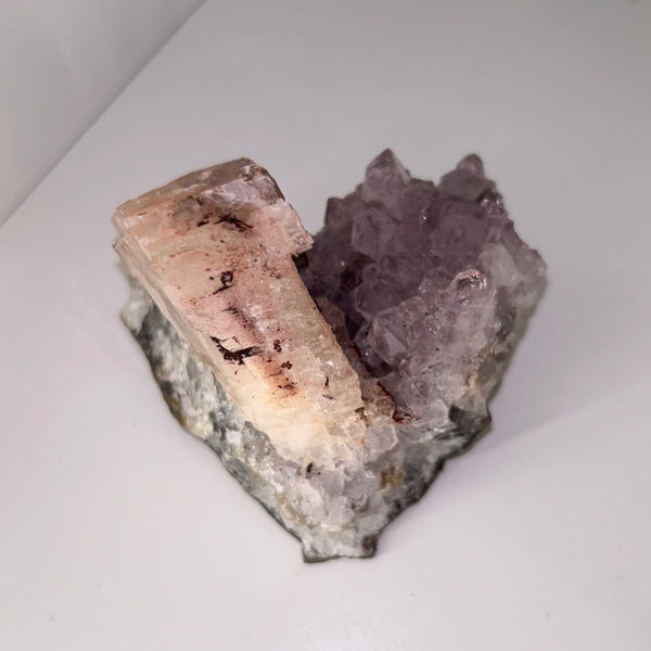 Amethyst & Calcite Druze