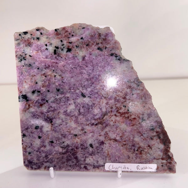 Charoite Slice
