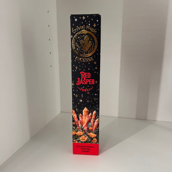Red Jasper Crystal Magic Incense