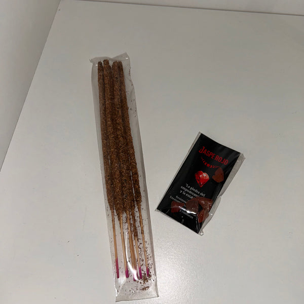 Red Jasper Crystal Magic Incense