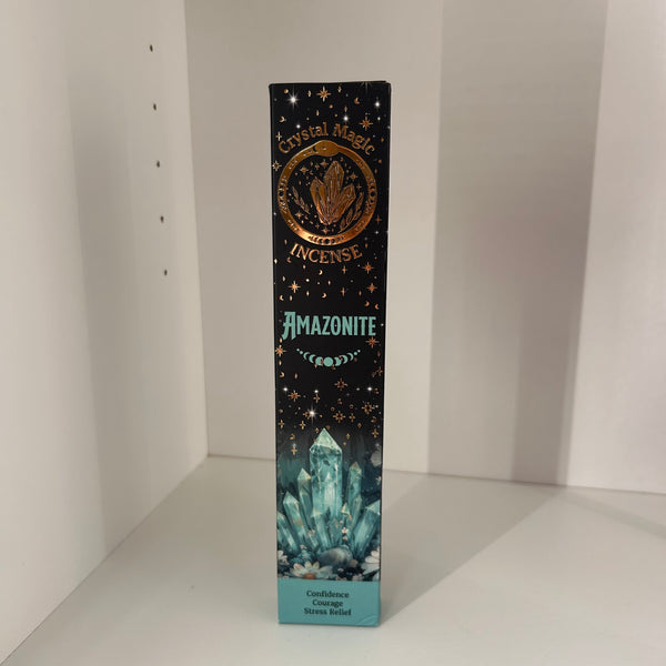 Amazonite Crystal Magic Incense