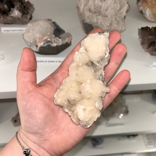 Rough White Stilbite