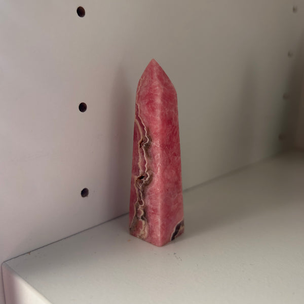 Rhodochrosite Point