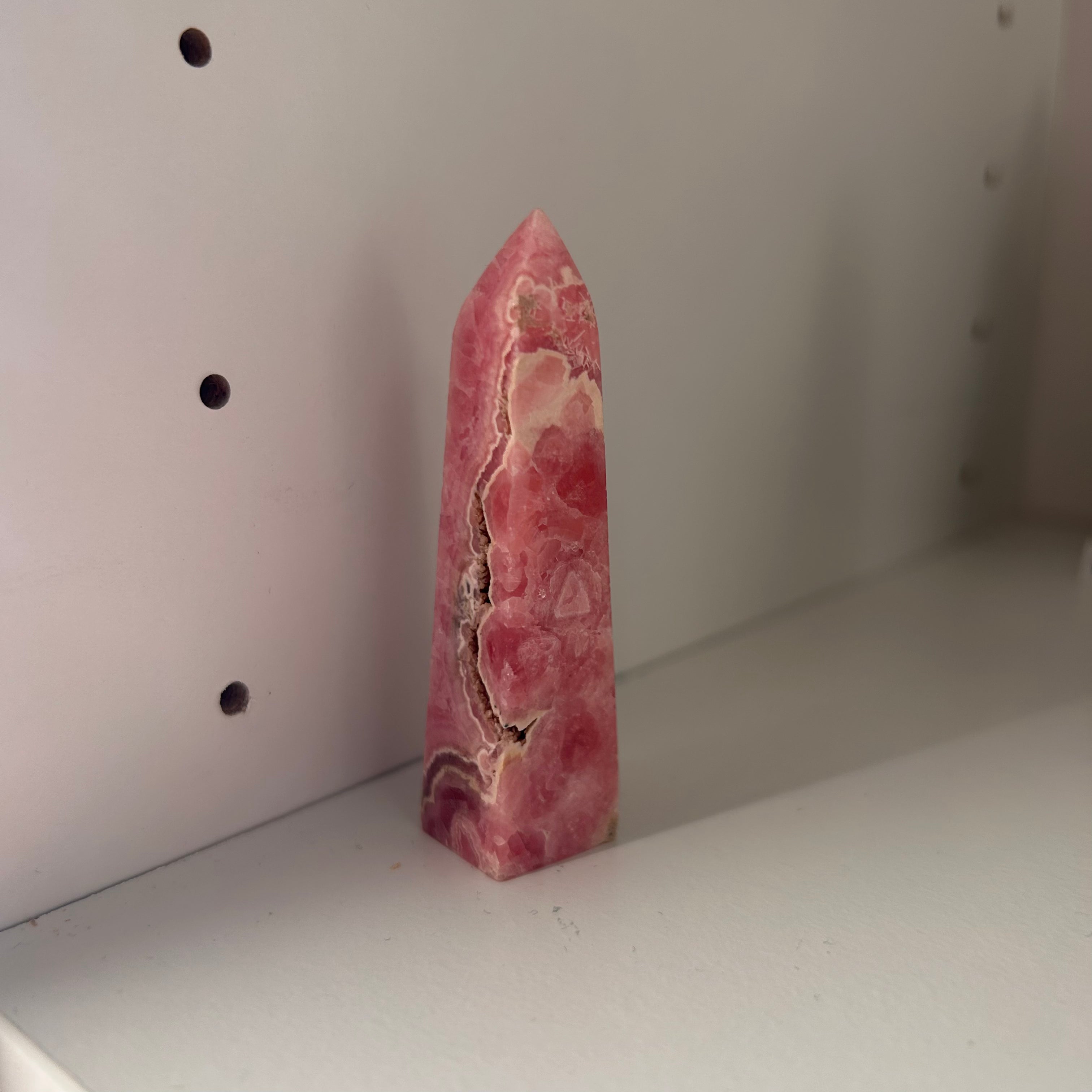 Rhodochrosite Point