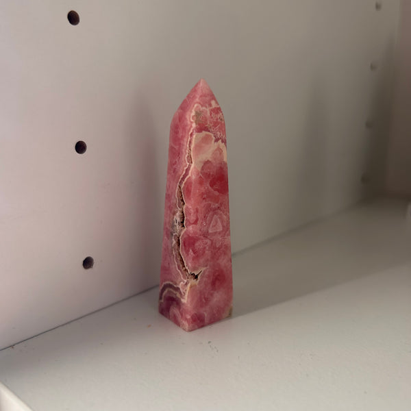 Rhodochrosite Point