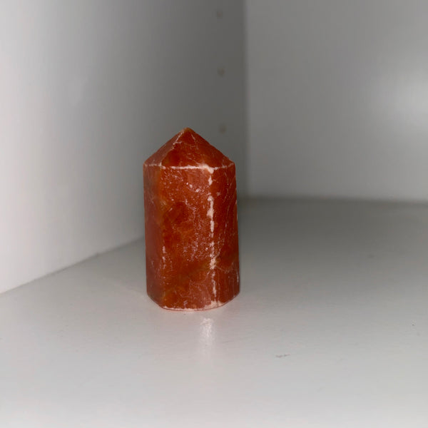 Red Calcite Point