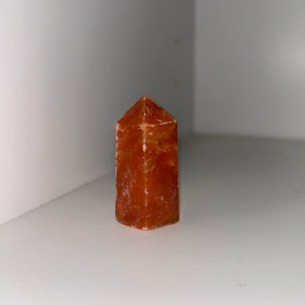 Red Calcite Point