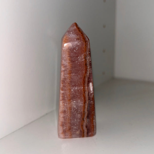 Pink Aragonite Point