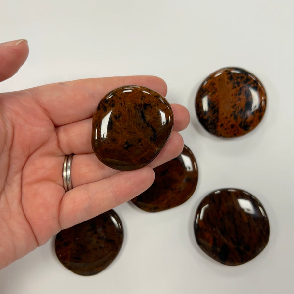 Mahogany Obsidian Smoothstone